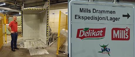 Wold-Trade installerer Toppyløsning hos Mills i Drammen og Tine i Oslo