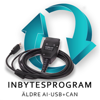 Inbyte av AI-USB+CAN