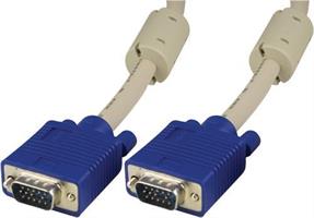 VGA kabel HD15M-HD15M HQ 10m L/B