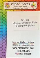 Medium Dresden Plate, 2 complete plates
