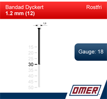 Dyckert 12/30SS Rostfri 7M