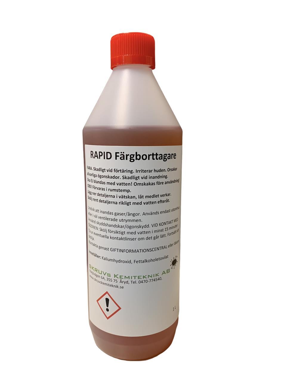 RAPID Färgborttagare, 1L