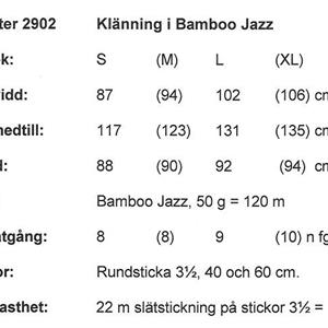 Klänning i Bambo Jazz
