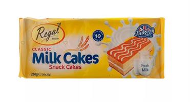 Regal Milk Snack Cakes 12X250g