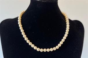 Halsband Offwhite pärla