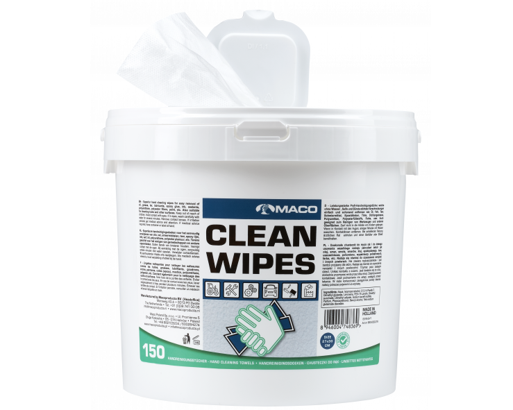 MACO Clean Wipes Extreme Vit 150st