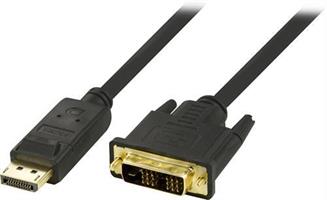 DisplayPort till DVI kabel 3m L/B