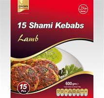 Crown Shami Kebab Lamb 15X12 pkt