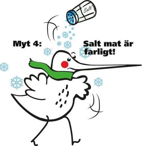 Lucka 4: Salt mat är farligt!