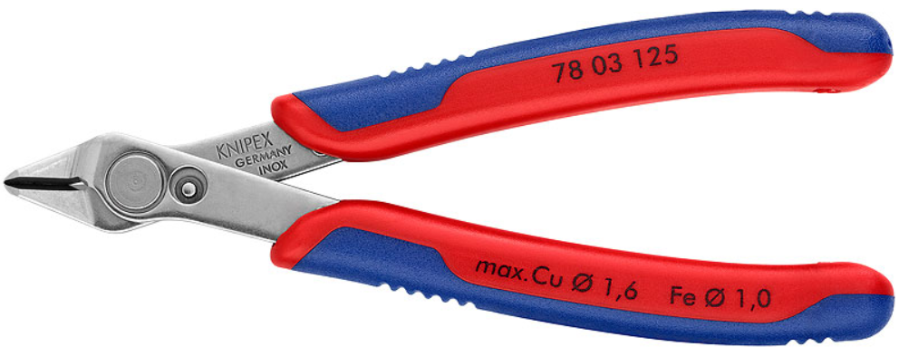 Knipex Precisionsidavbitare 125 mm