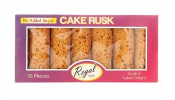 Regal Sugar Free Rusk 8X18stk