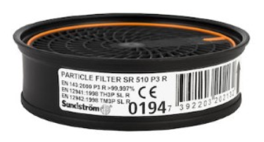 Sundström partikelfilter SR510 P3