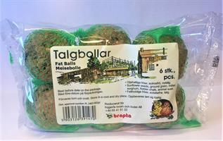 Talgbollar 6x90 gr,20 st/kart