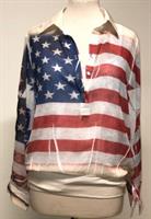 REA Blus American Flag, Onesize