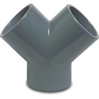 PVC-Y-Koppling Grå 50 mm (10 bar)