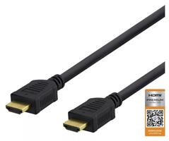 DELTACO ULTRA High Speed HDMI-kabel, 5m,4K svart L/B
