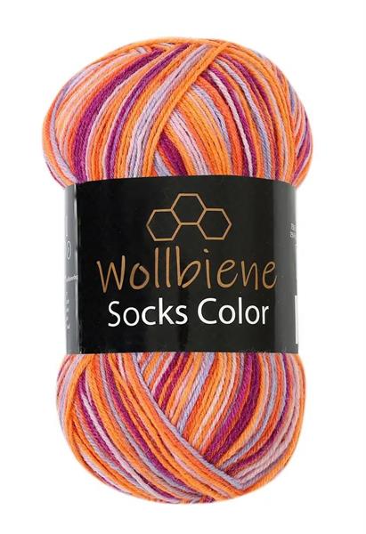 Socks Color No.1 - Apelsinbär