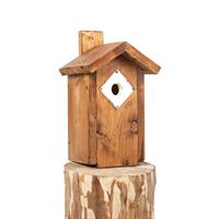 Tits nest box - golden