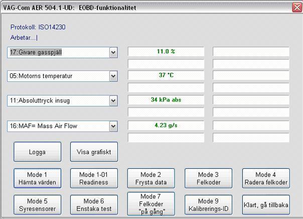 EOBD i VCDS Mode 1