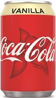coca cola vanilla 330ml x 24