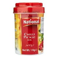 National Green Chilli Pickle 6X1 kg