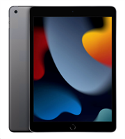 Apple iPad (2021) 10,2 tum Wi-Fi 64 GB - Rymdgrå