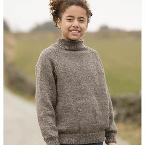 Häfte i Eco Highland Wool till barn