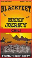 blackfeet beef jerky chili 40g x 30