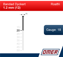 Dyckert 12/20SS Rostfri 7M