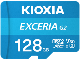 Kioxia MicroSD Exceria G2 256GB