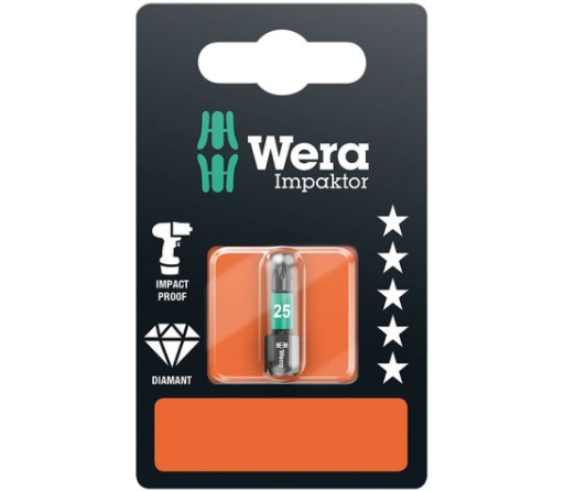 Wera impaktorbits 25mm