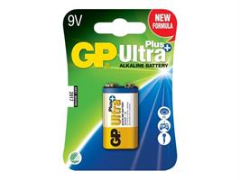 Batteri GP Ultra Plus Alkaline 9V 6LF22