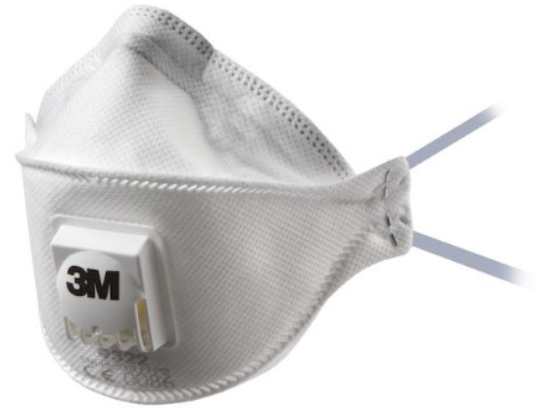 Munskydd FFP2 3M 9322+ Ventil