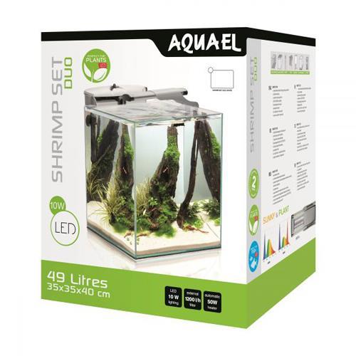 Aquael akvarium set nano flera färger