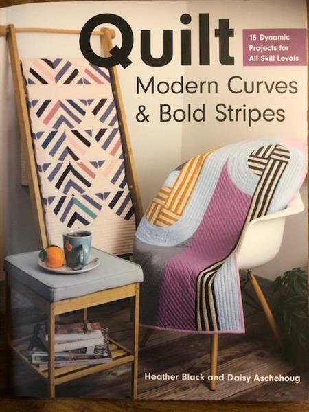 Quilt, Modern Curves &amp; Bold Stripes