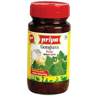 Priya Gongura Pickle 12X300gm