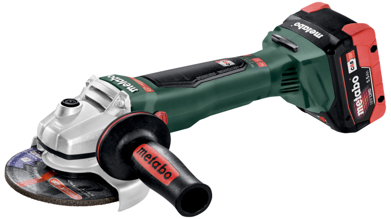 Metabo Vinkelslip WB 18 LTX BL125 quick