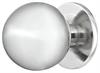 Knoppar rund 25mm Krom