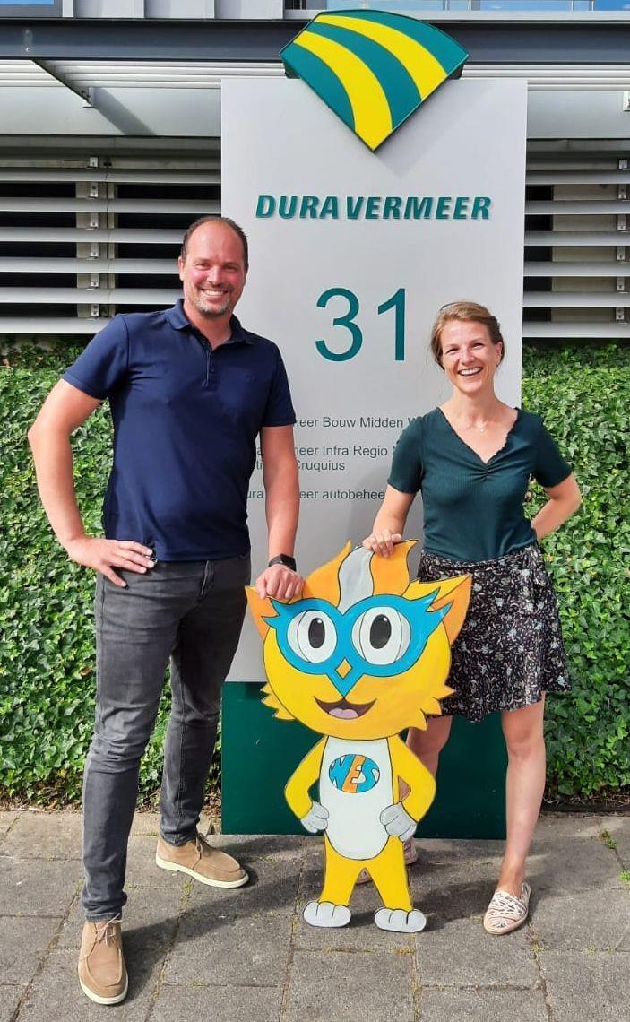  Dura Vermeer steunt Stichting WeS