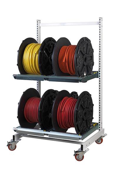 Reel Stand, complete for 4 reels - Butiksinredningar från Hflex System AB