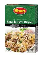 Shan Karachi Beef Biryani Masala 12x60g