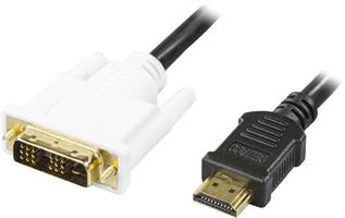 HDMI till DVI-kabel 3 m L/B
