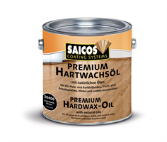 Saicos Premium Hardwax Oil Coal 750 ml