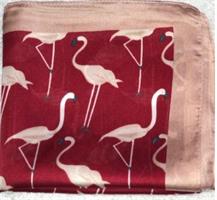 Sjal Flamingo Röd