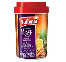 National Ex Hot Mixed Pickle 6X1 kg