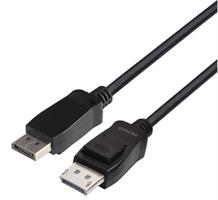 DELTACO DisplayPort kabel 2m DP 1.4 L/B