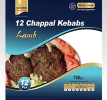 Crown Chapli Kebab Lamb 10*12 pkt
