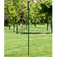 Garden pole for bird-feeders