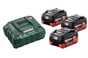 Metabo Batterikit 3x5,5Ah LiHD + Laddare