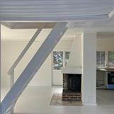 Muskö projekt  inomhus  målning tak, vägg, trappa och golv.